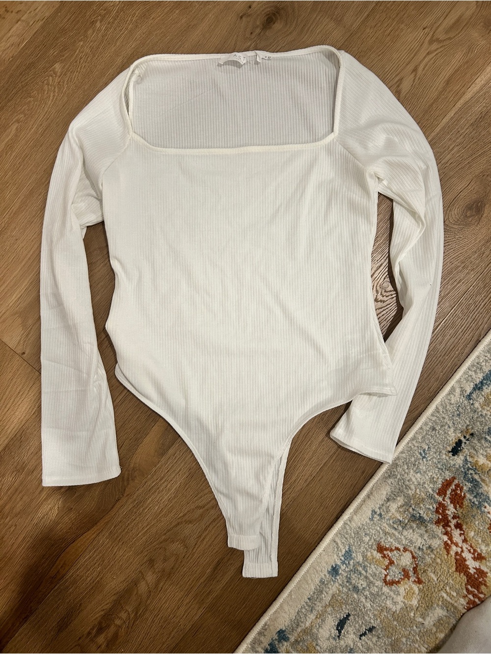 ASTR the label NWOT bodysuit square neck size xl